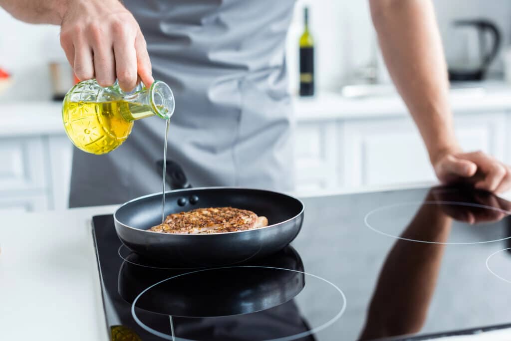 substituir o óleo tradicional de cozinha