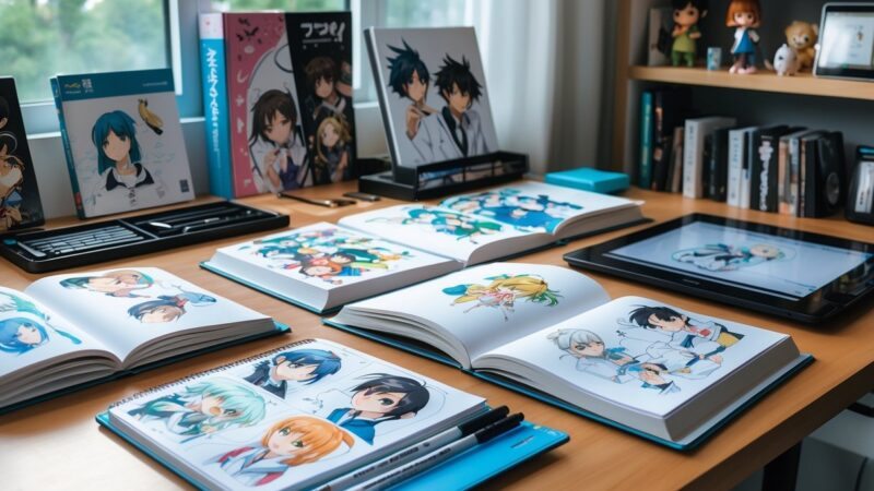Inspiração de desenhos anime: ideias criativas para artistas iniciantes e avançados