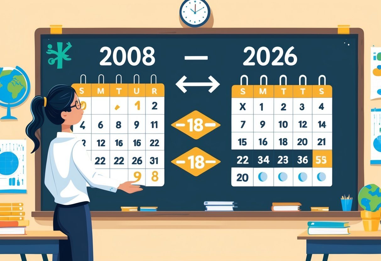 Quem nasceu em 2008 tem quantos anos em 2026? Descubra aqui!