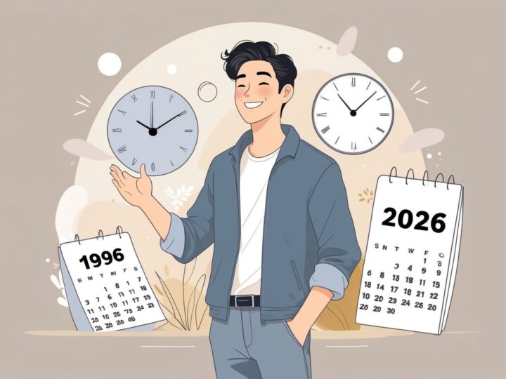 Quem nasceu em 1996 tem quantos anos em 2026? Veja sua idade exata