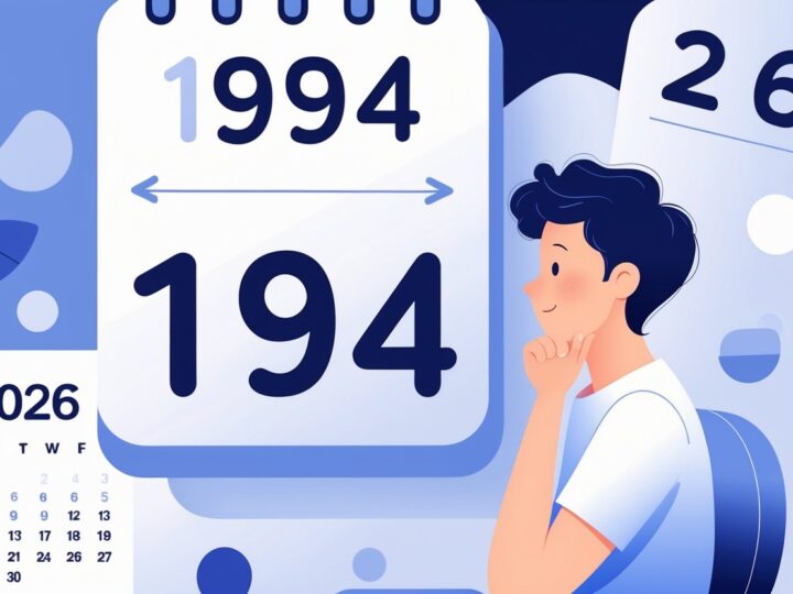 Quem nasceu em 1994 tem quantos anos em 2026? Descubra aqui
