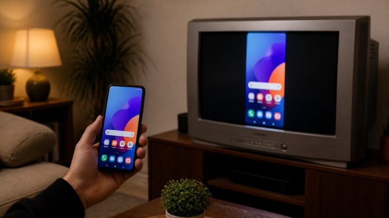 Transmitir Tela do Celular para TV Samsung Antiga: Todos os Métodos